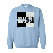 Load image into Gallery viewer, Black & White Scarred Split Crewneck Sweatshirt