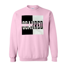 Load image into Gallery viewer, Black & White Scarred Split Crewneck Sweatshirt