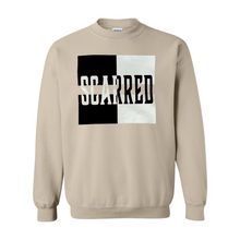 Load image into Gallery viewer, Black & White Scarred Split Crewneck Sweatshirt