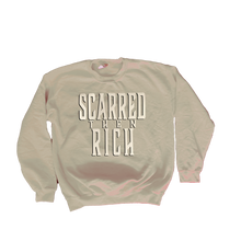 Load image into Gallery viewer, Scarred Then Rich Shadow Sweatshirt