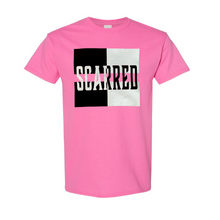 Load image into Gallery viewer, Black & White Scarred Split Tee