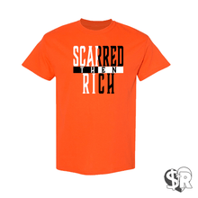 Load image into Gallery viewer, Scarred Then Rich Split Tee