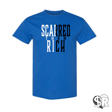 Load image into Gallery viewer, Scarred Then Rich Split Tee