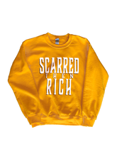 Load image into Gallery viewer, Scarred Then Rich Shadow Sweatshirt